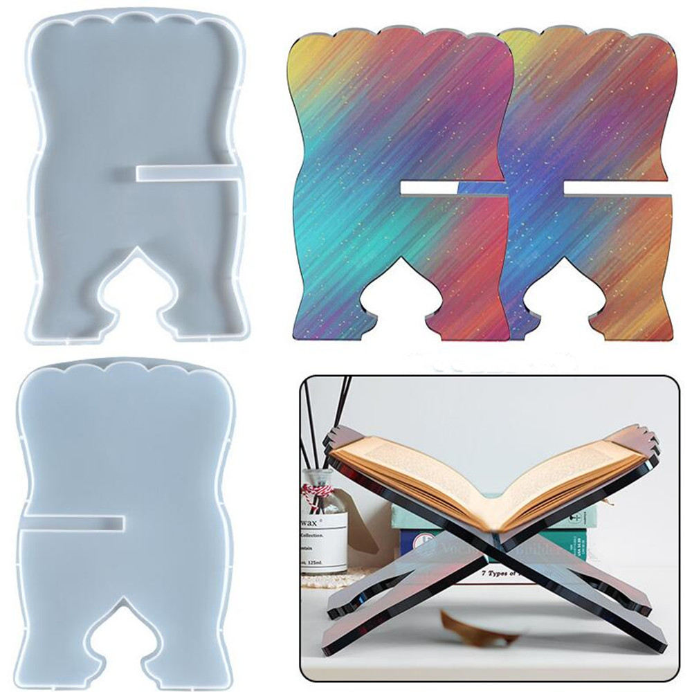 Resin Art Made Simple Book - Desktop Hollow Reading Bookshelf Ornament Epoxy