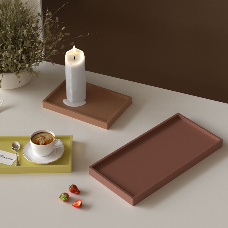 DIY Concrete Rectangle Storage - Tray Mold Rectangle 评论和价格