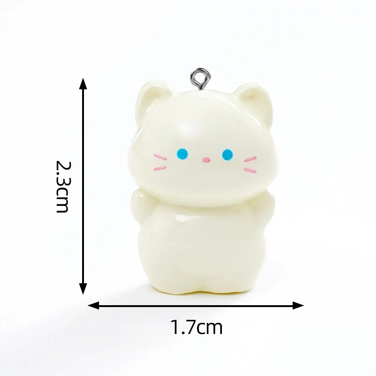 10 Pack Sweet 3D Standing Kitt - Resin Art Earrings 评论和价格