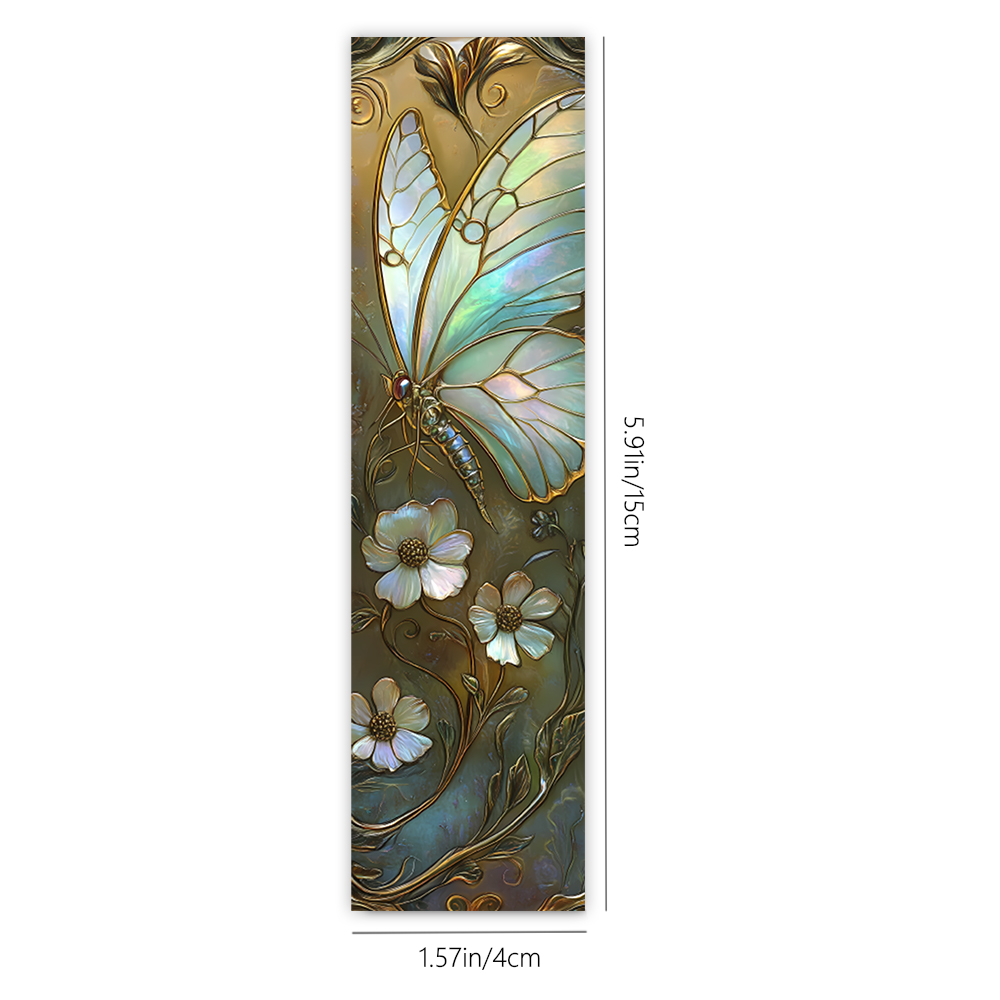 32pcs, dreamy butterfly bookma - Resin Art Bookmark 评论和价格