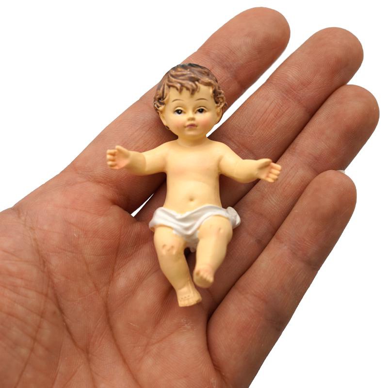 6cm/10cm/15cm Baby Jesus Doll  - Resin Art Baby 评论和价格