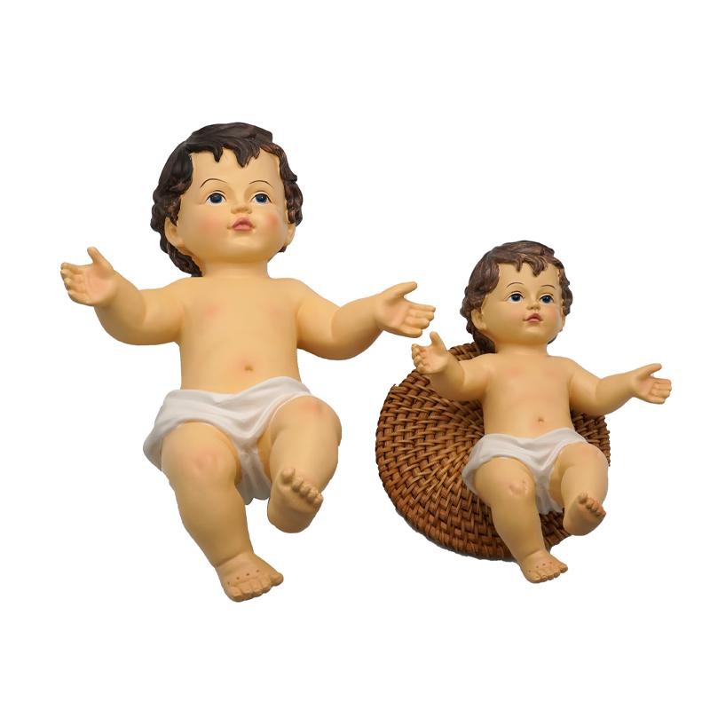 6cm/10cm/15cm Baby Jesus Doll  - Resin Art Baby 评论和价格