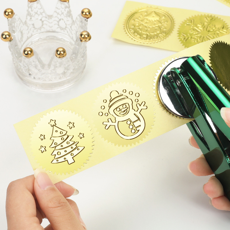 Customized Embossed Stamp Pers - Resin Art Logo 评论和价格