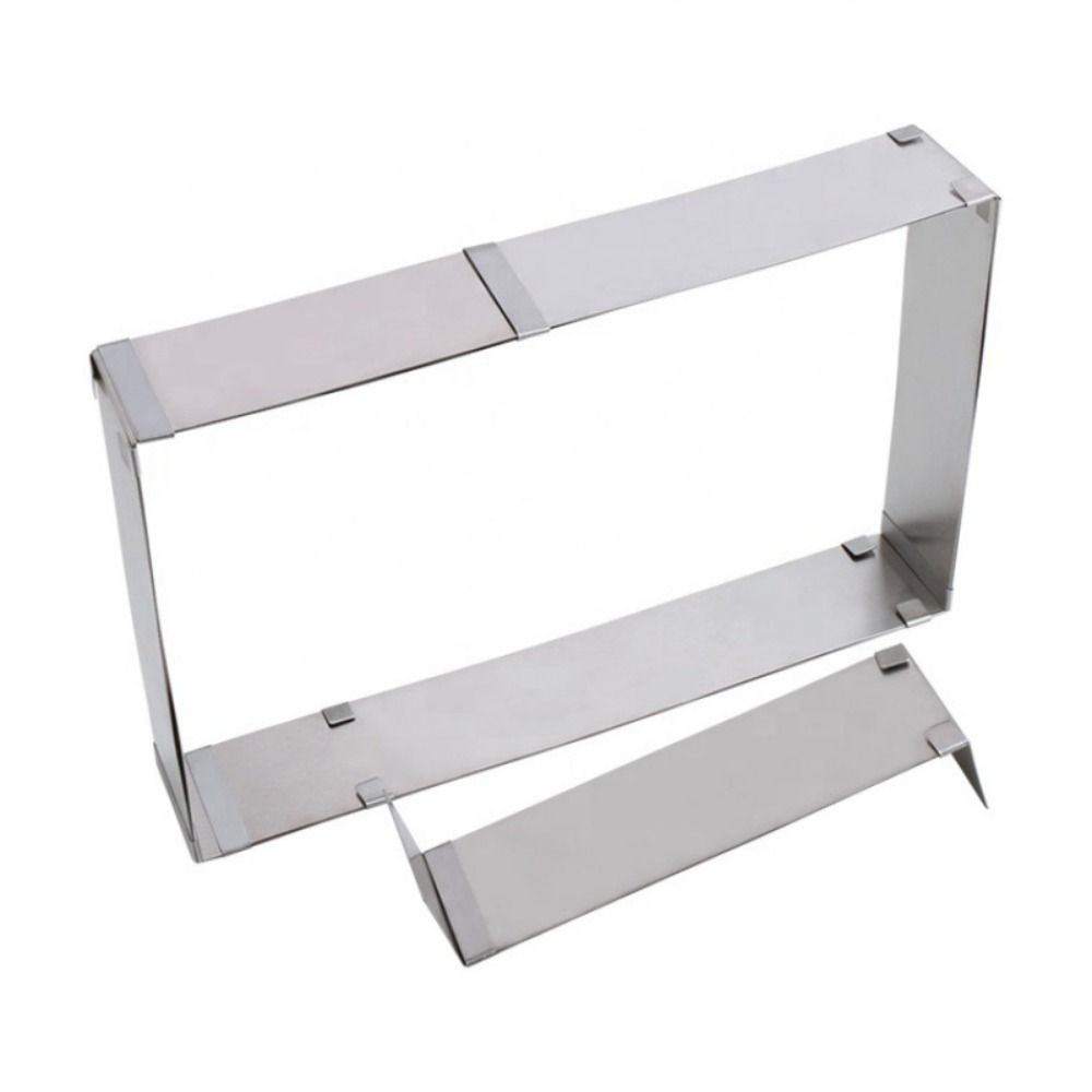 Stainless Steel Adjustable Mou - Tray Mold Rectangle 评论和价格