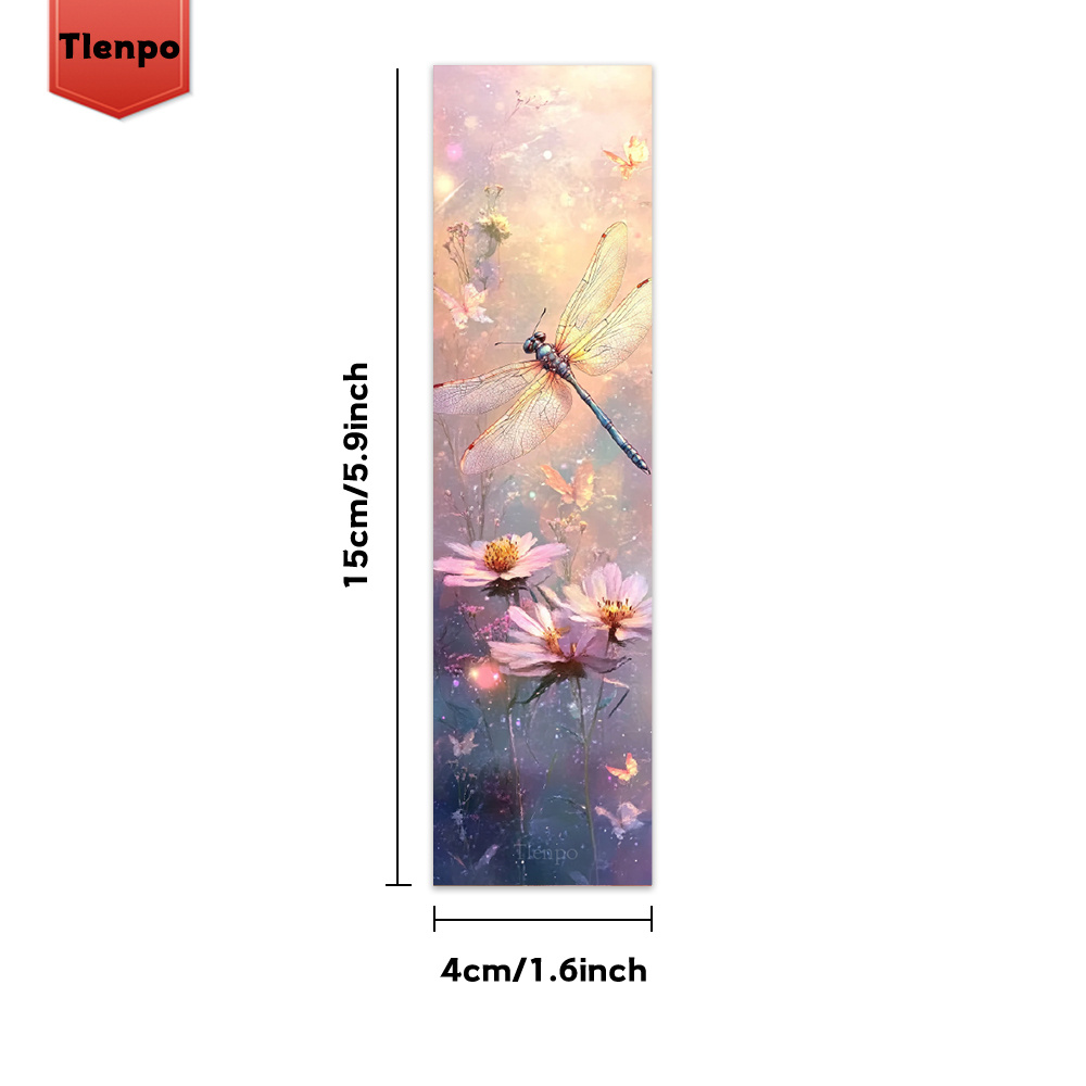 32pcs, Starlight Dragonfly the - Resin Art Bookmark 评论和价格
