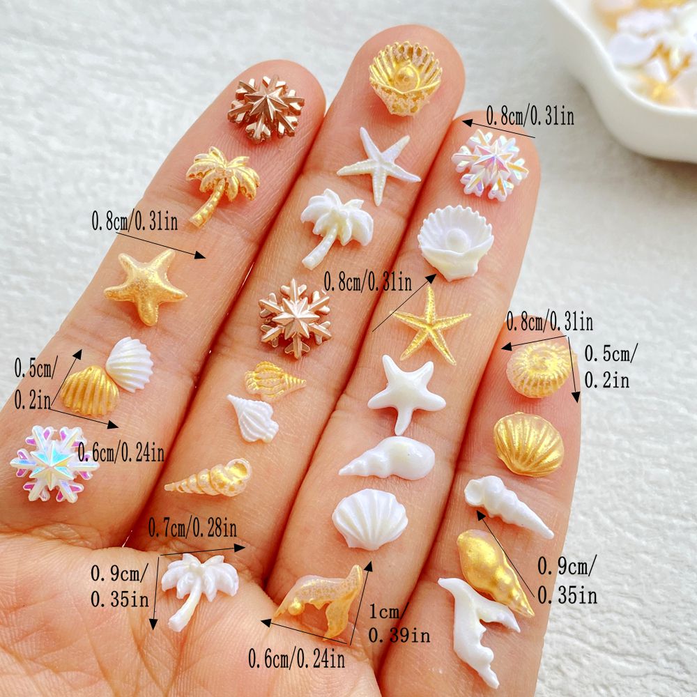 100Pcs Cute Mini AB colored st - Resin Art Design For Wedding 评论和价格