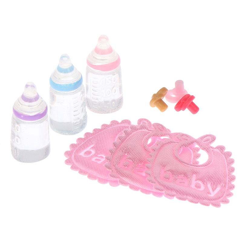 3PCS 1:12 Dolls House Miniatur - Resin Art Baby 评论和价格