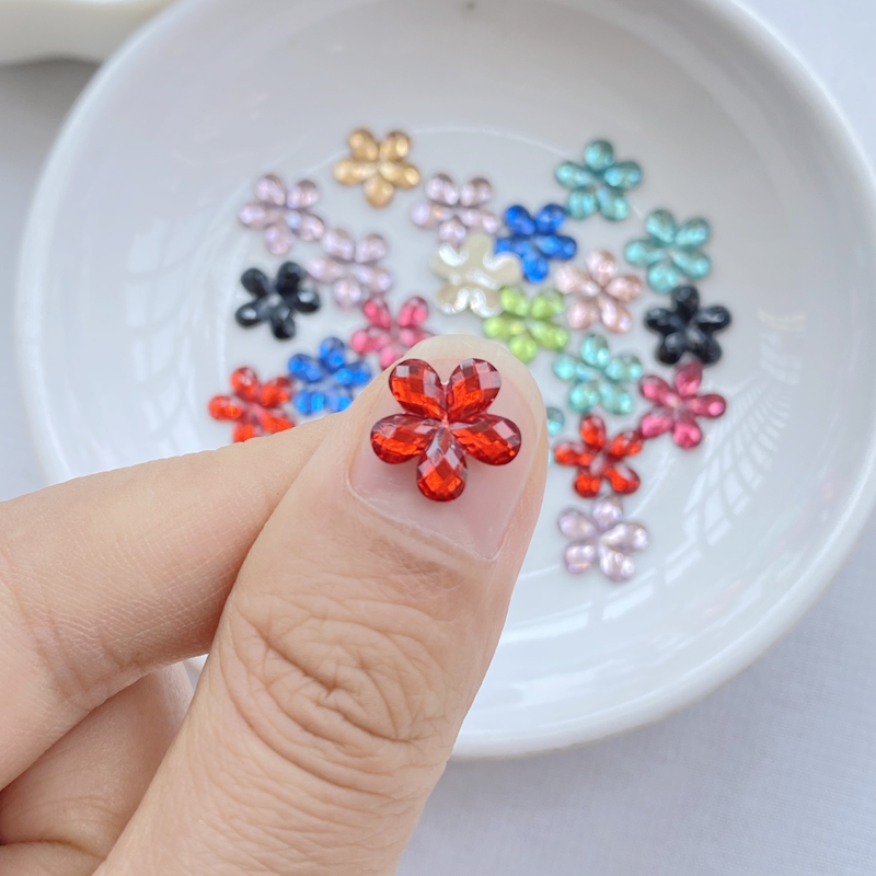 100Pcs New Mixed Nail Art Resi - Resin Art Design For Wedding 评论和价格