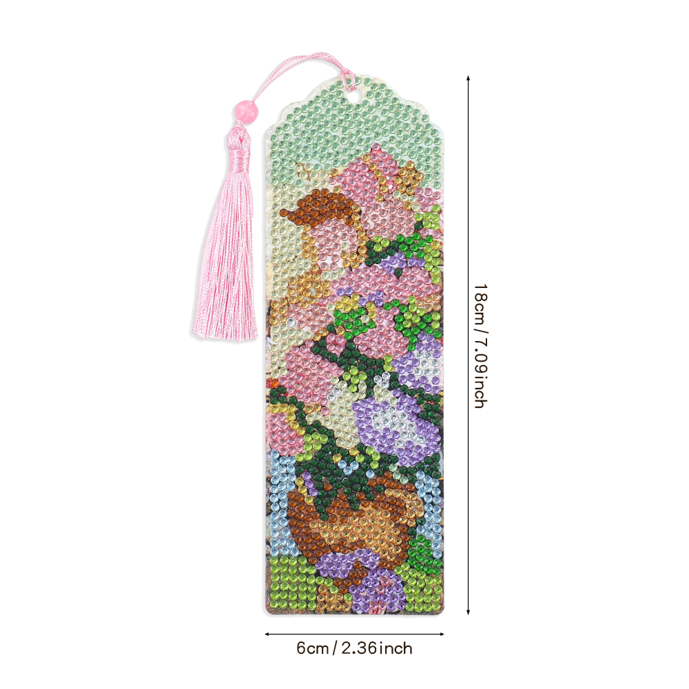 4 Pack Van Gogh Diamond Painti - Resin Art Bookmark 评论和价格