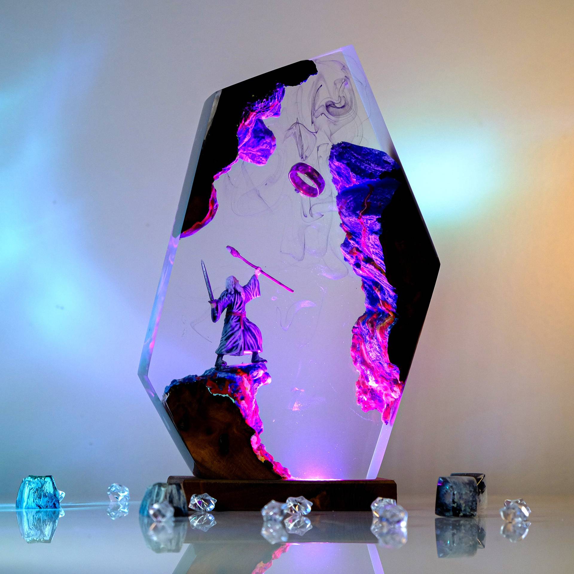 Movie Scence Figure Table Resi - Resin Art Anime 评论和价格