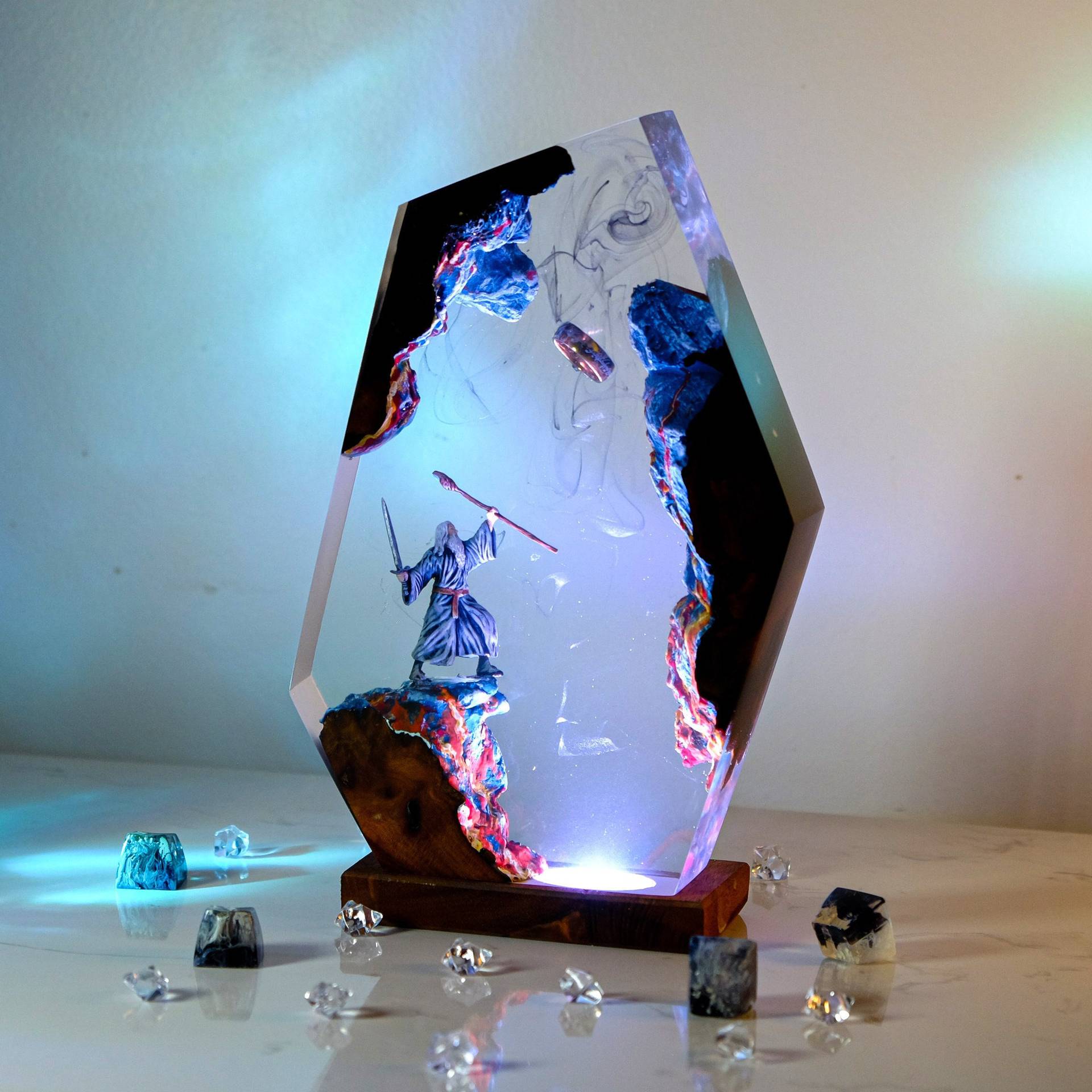 Movie Scence Figure Table Resi - Resin Art Anime 评论和价格