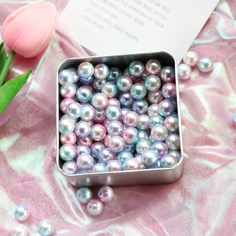 200Pcs Round Pearl Gradient Ma - Resin Art Design For Wedding 评论和价格