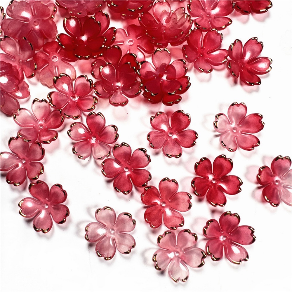 50pcs/lot 19mm Acrylic Cherry  - Resin Art Earrings 评论和价格