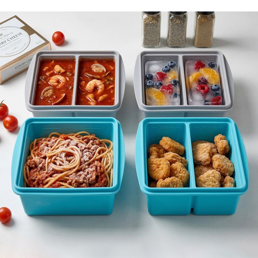New Reusable Silicone Freezer  - Tray Mold Rectangle 评论和价格