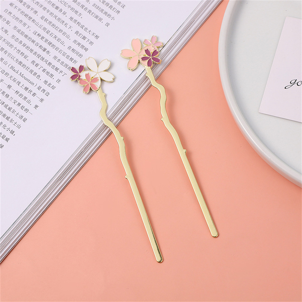 Metal Sakura Bookmark Creative - Resin Art Bookmark 评论和价格