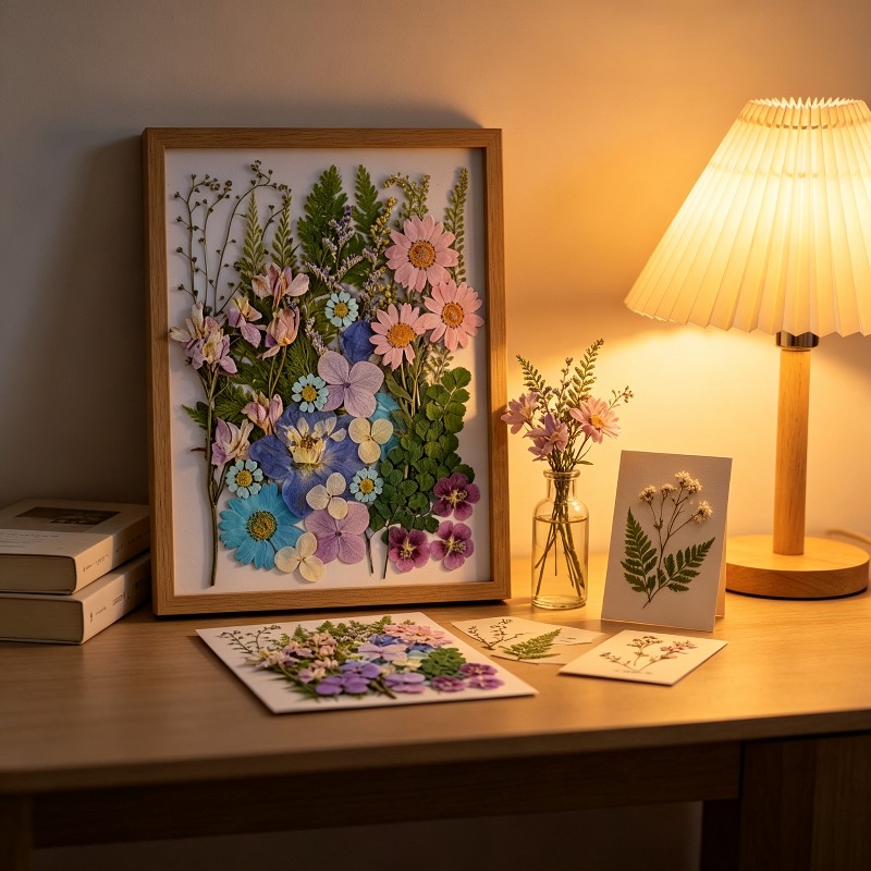 Mixed Pressed Dried Flower Kit - Resin Art Bookmark 评论和价格