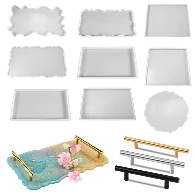 Tray Epoxy Resin Silicone Mold - Tray Mold Rectangle 评论和价格