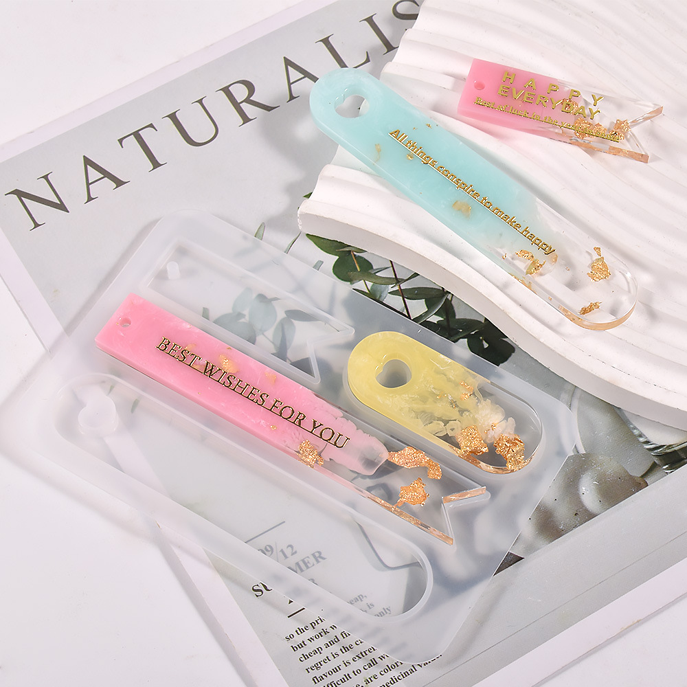 Oval Bookmark Silicone Mold He - Resin Art Made Simple Book 评论和价格